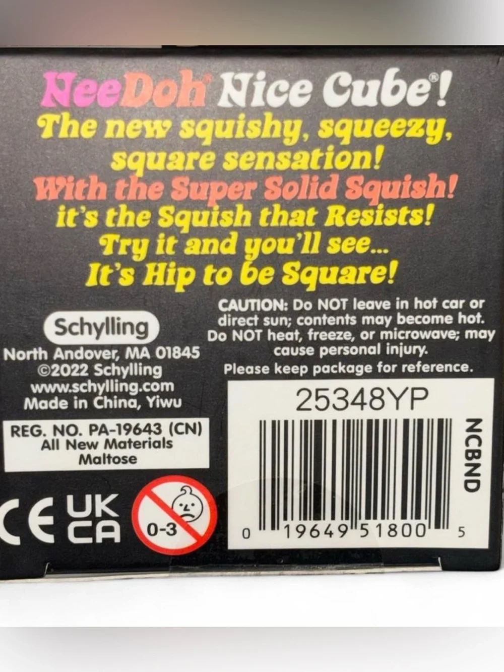 Needoh nice cube unopened